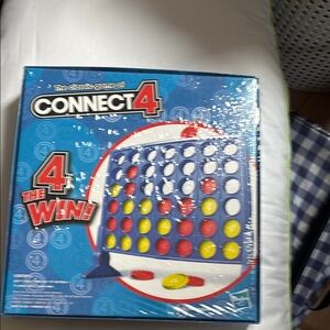 Hasbro Connect 4 Game with Red and Yellow Pieces